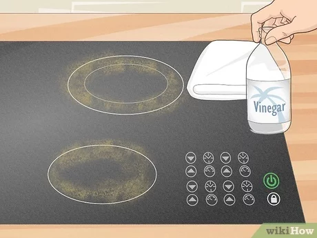 how to clean induction cooktop