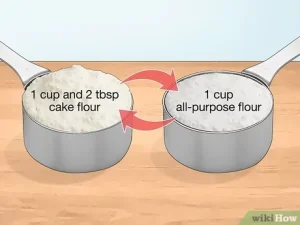 how to make cake flour from all purpose flour
