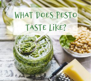 what does pesto taste like