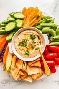 what to dip in hummus