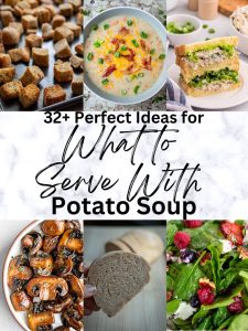 what to eat with potato soup