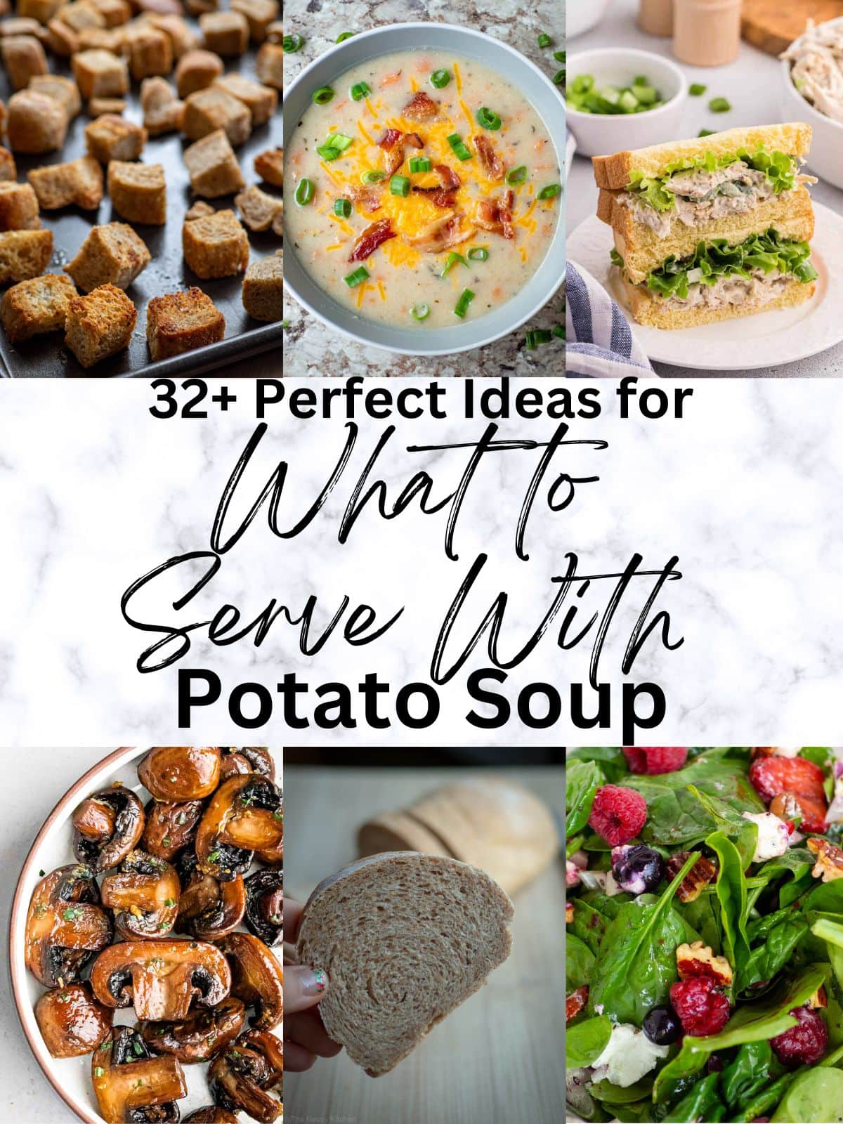 what to eat with potato soup
