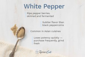 what is white pepper