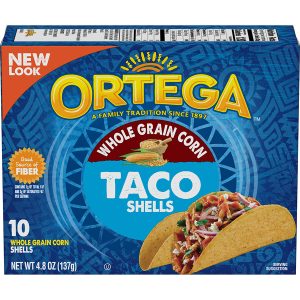 is a taco shell whole grain