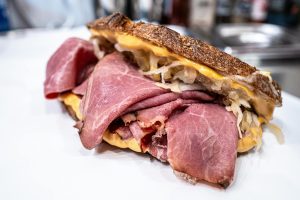 What meats are best for a New York chopped sandwich?