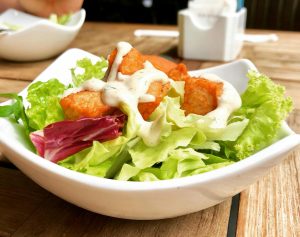 What ingredients do I need for the viral green goddess salad dressing?