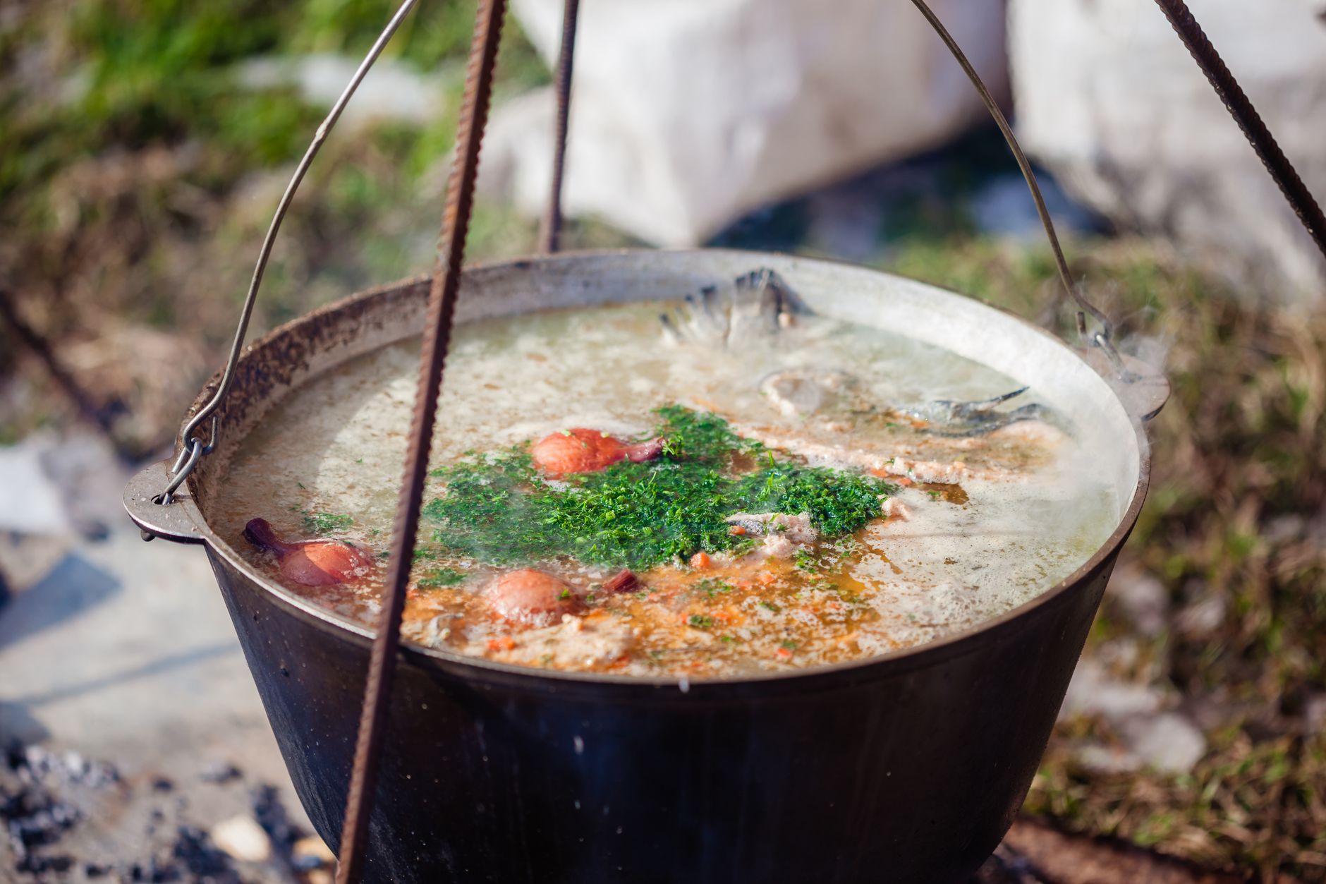 How to rescue a burnt pot of food without transferring the smoky taste?