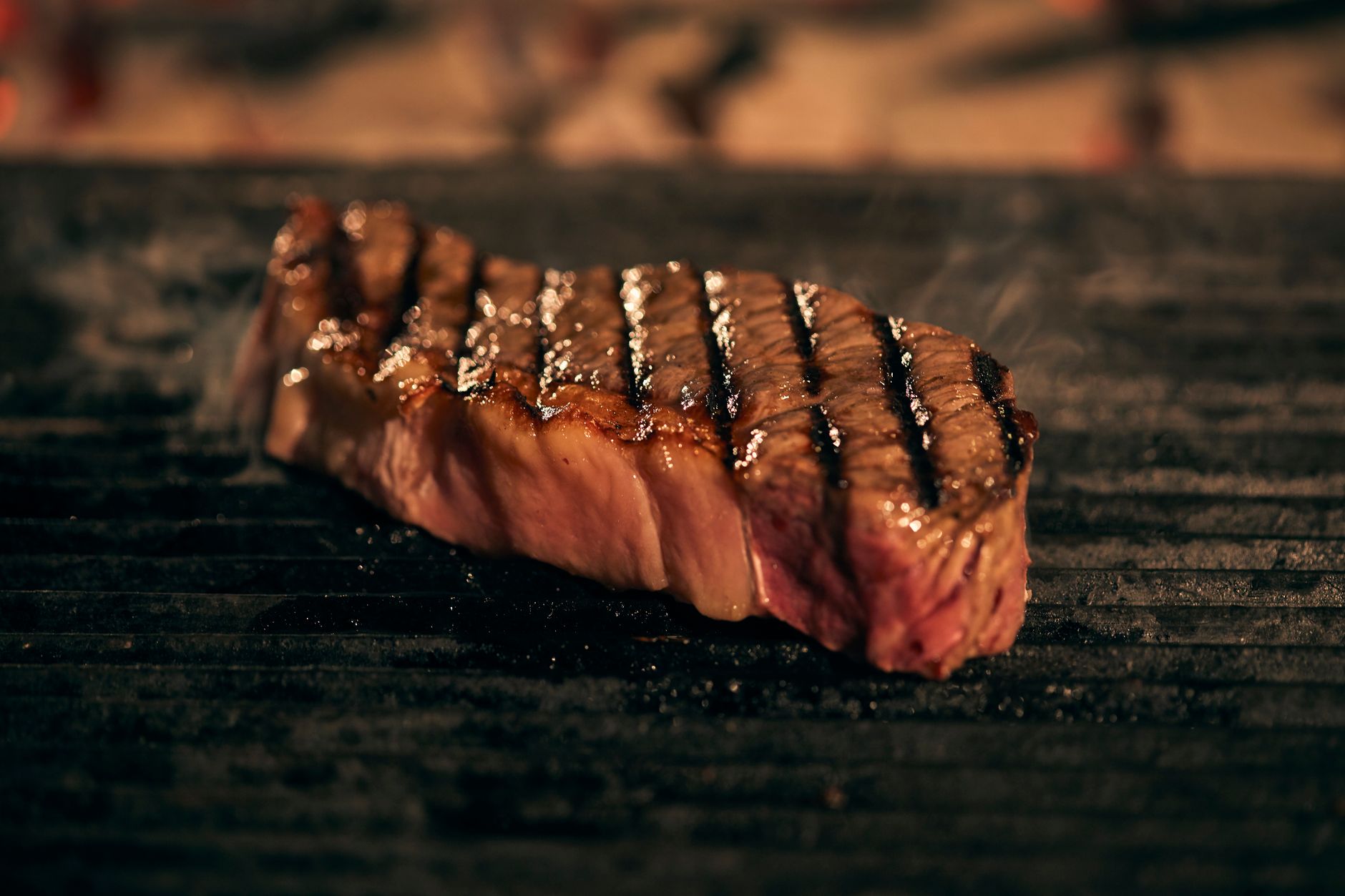 How to cook a perfect single-serving steak without wasting a whole grid of charcoal?